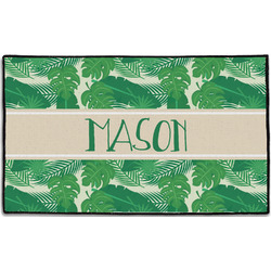 Tropical Leaves #2 Door Mat - 60"x36" w/ Name or Text