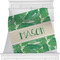 Tropical Leaves 2 Personalized Blanket