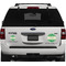 Tropical Leaves 2 Personalized Car Magnets on Ford Explorer