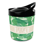Tropical Leaves #2 Plastic Ice Bucket (Personalized)