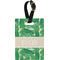 Tropical Leaves 2 Personalized Rectangular Luggage Tag
