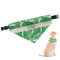 Tropical Leaves #2 Dog Bandana (Personalized)
