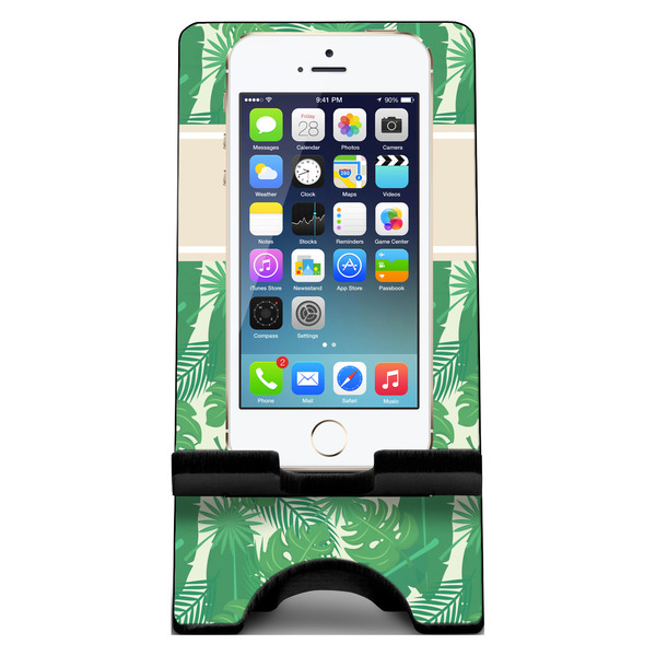 Tropical Leaves 2 Phone Stand w/ Phone