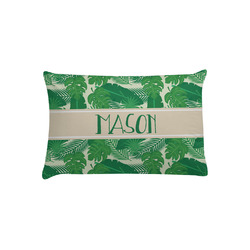 Tropical Leaves #2 Pillow Case - Toddler w/ Name or Text