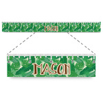 Tropical Leaves #2 Plastic Ruler - 12" (Personalized)