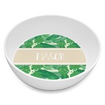 Tropical Leaves #2 Melamine Bowl - 8 oz (Personalized)