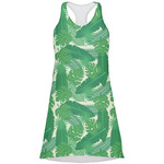 Tropical Leaves #2 Racerback Dress - Medium