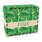 Tropical Leaves #2 Wood Recipe Box - Full Color Print (Personalized)