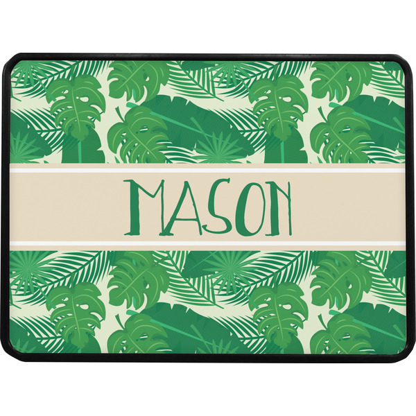 Tropical Leaves 2 Rectangular Car Hitch Cover w/ FRP Insert