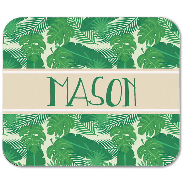 Tropical Leaves #2 Rectangular Mouse Pad - APPROVAL