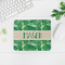 Tropical Leaves #2 Rectangular Mouse Pad - LIFESTYLE 2