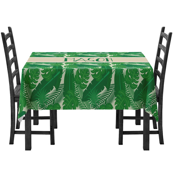 Custom Tropical Leaves #2 Tablecloth (Personalized)