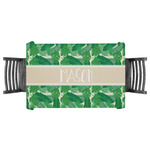 Tropical Leaves #2 Tablecloth - 58"x58" w/ Name or Text