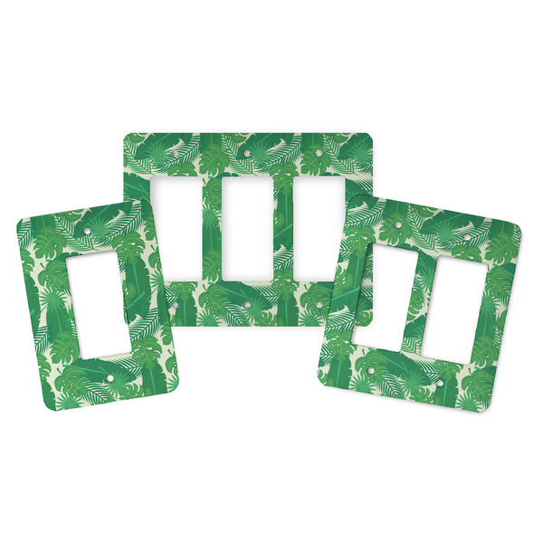 Tropical Leaves #2 Rocker Light Switch Covers - Parent - ALL VARIATIONS