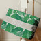 Tropical Leaves #2 Large Rope Tote - Life Style