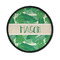 Tropical Leaves 2 Round Patch