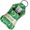 Tropical Leaves #2 Sanitizer Holder Keychain - Small in Case