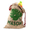 Tropical Leaves #2 Santa Sack (Personalized)