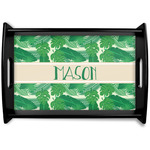 Tropical Leaves #2 Wooden Tray (Personalized)