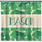 Tropical Leaves 2 Shower Curtain (Personalized) (Non-Approval)