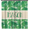 Tropical Leaves 2 Shower Curtain (Personalized)