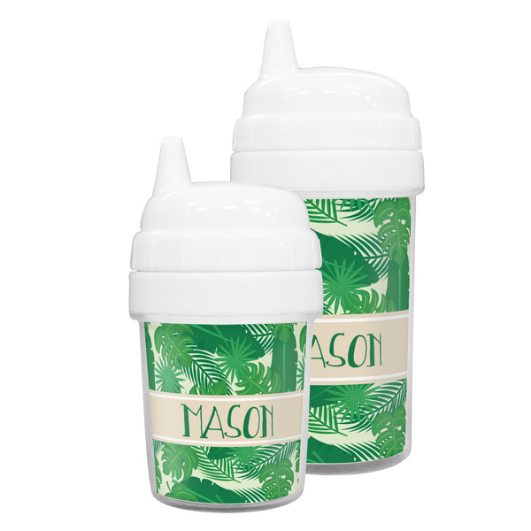 Tropical Leaves #2 Sippy Cups