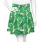 Tropical Leaves 2 Skater Skirt - Front
