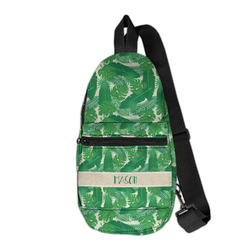 Tropical Leaves #2 Sling Bag (Personalized)