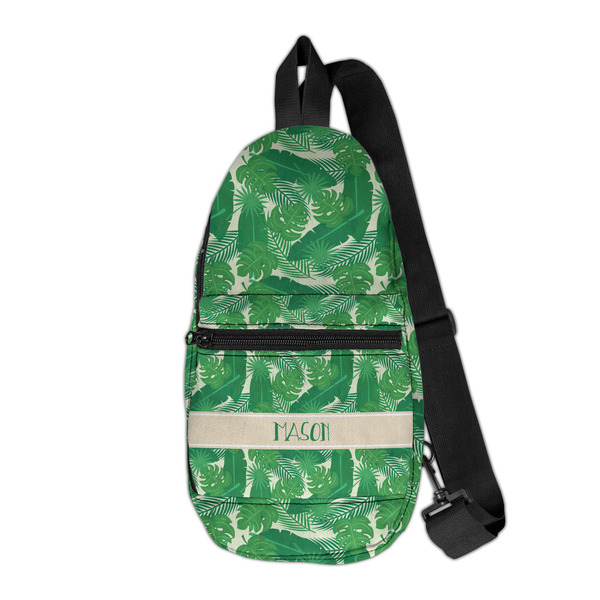 Custom Tropical Leaves #2 Sling Bag (Personalized)