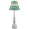 Tropical Leaves #2 Small Chandelier Lamp - LIFESTYLE (on candle stick)