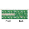 Tropical Leaves 2 Small Zipper Pouch Approval (Front and Back)