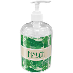 Tropical Leaves #2 Acrylic Soap & Lotion Bottle (Personalized)