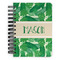 Tropical Leaves #2 Spiral Notebook - 5x7 w/ Name or Text