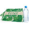 Tropical Leaves 2 Sports Towel Folded with Water Bottle