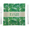 Tropical Leaves 2 Square Dinner Plate