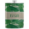 Tropical Leaves #2 Stainless Steel Flask w/ Name or Text