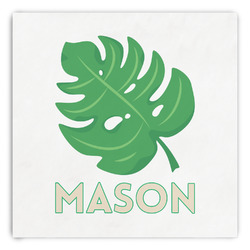 Tropical Leaves #2 Paper Dinner Napkins (Personalized)