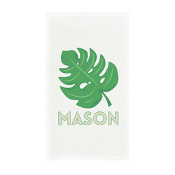 Tropical Leaves #2 Guest Towels - Full Color - Standard (Personalized)