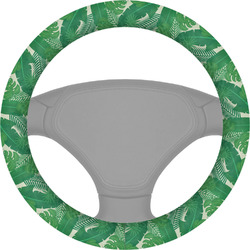 Tropical Leaves #2 Steering Wheel Cover