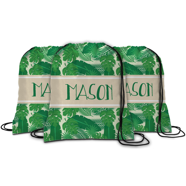 Tropical Leaves #2 String Backpack - MAIN