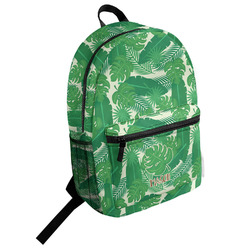 Tropical Leaves #2 Student Backpack (Personalized)
