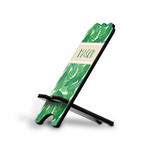 Tropical Leaves #2 Stylized Cell Phone Stand - Large w/ Name or Text
