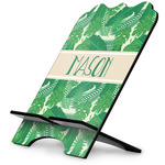 Tropical Leaves #2 Stylized Tablet Stand w/ Name or Text