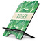 Tropical Leaves 2 Stylized Tablet Stand - Side View