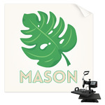 Tropical Leaves #2 Sublimation Transfer - Shirt Back / Men (Personalized)