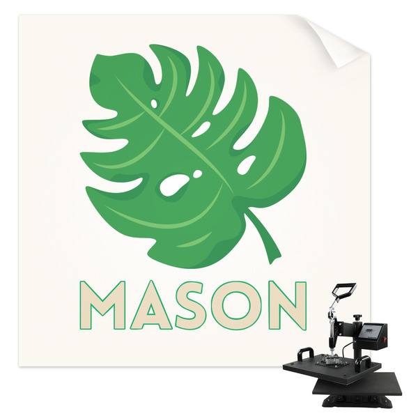 Custom Tropical Leaves #2 Sublimation Transfer - Baby / Toddler (Personalized)
