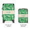Tropical Leaves #2 Suitcase Set 4 - APPROVAL