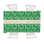 Tropical Leaves #2 Tablecloth - 58"x102" w/ Name or Text