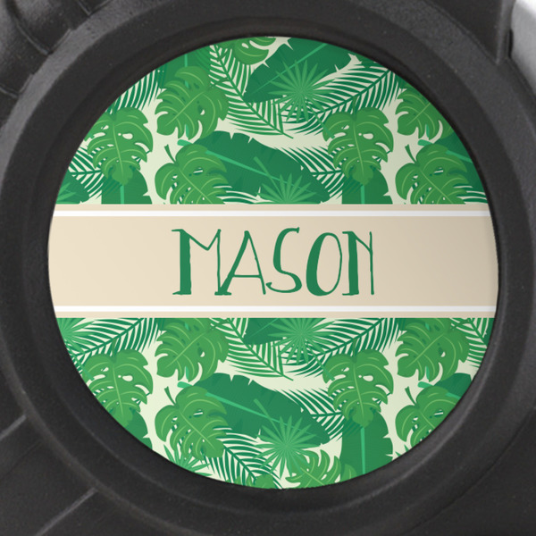 Tropical Leaves 2 Tape Measure - 25ft - detail