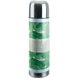 Tropical Leaves #2 Stainless Steel Thermos (Personalized)